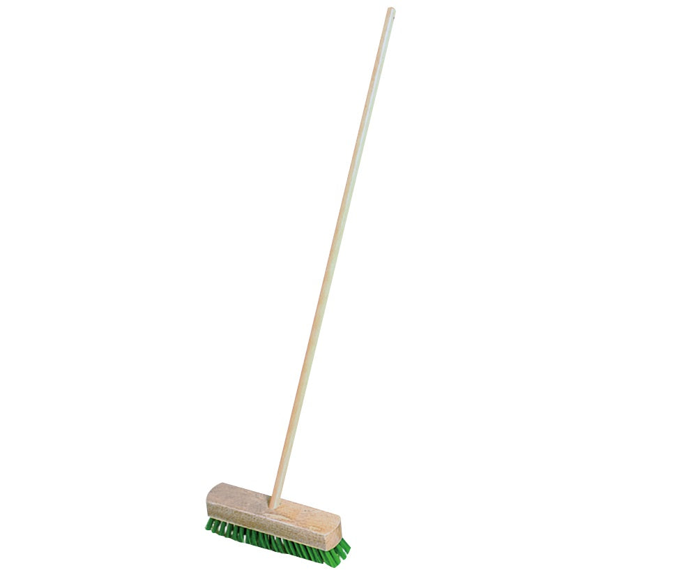 ナイロンデッキ 30㎝ 木柄